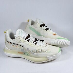 361 Degrees Size-11 Mens DVD 2 Smoothie Basketball Shoes Cream off White